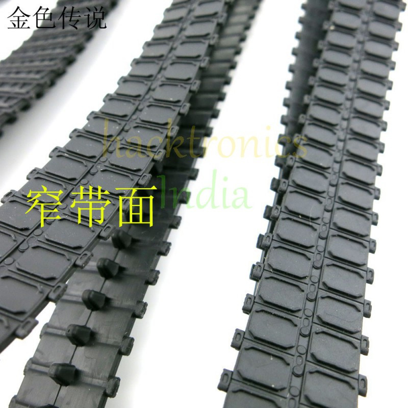 DIY Rubber Tracks
 Pair of Closed Rubber Track DIY Robot Crawler Track Tire