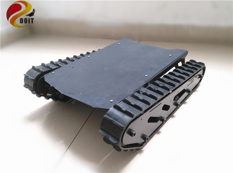 DIY Rubber Tracks
 DOIT Load T007 Robot Chassis with Rubber Tracks for