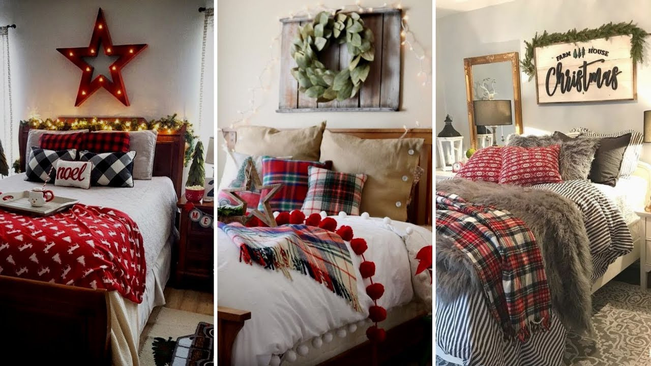 DIY Rustic Bedroom Decor
 DIY Rustic Farmhouse style Christmas bedroom decor Ideas