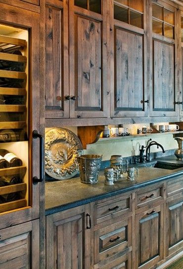 Diy Rustic Kitchen Cabinets
 Pin on DIY Kitchen