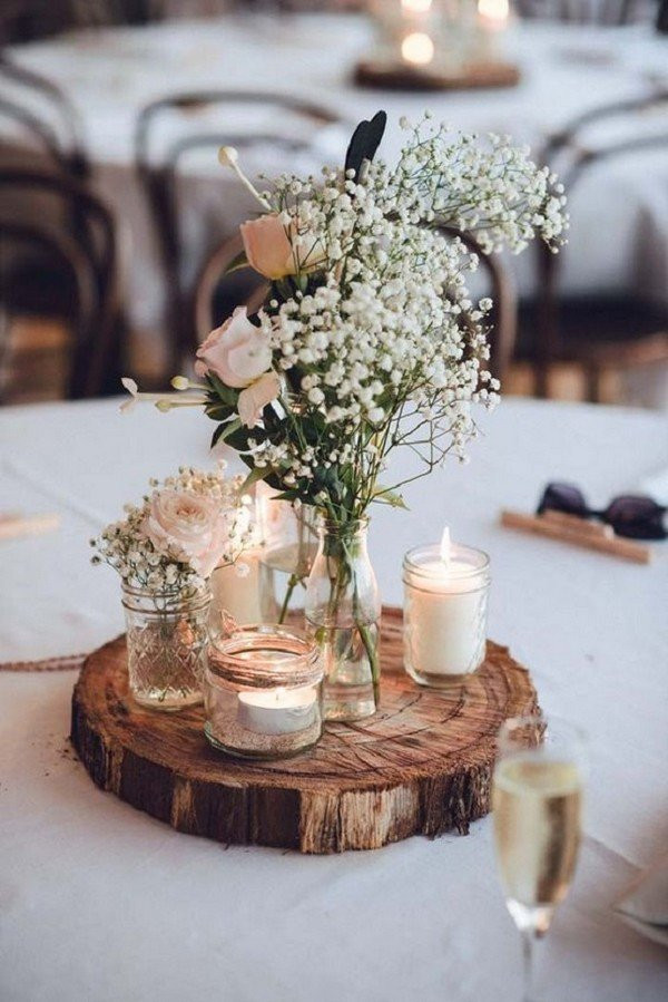 DIY Rustic Wedding Centerpieces
 10 Perfect DIY Wedding Ideas on a Bud Oh Best Day Ever