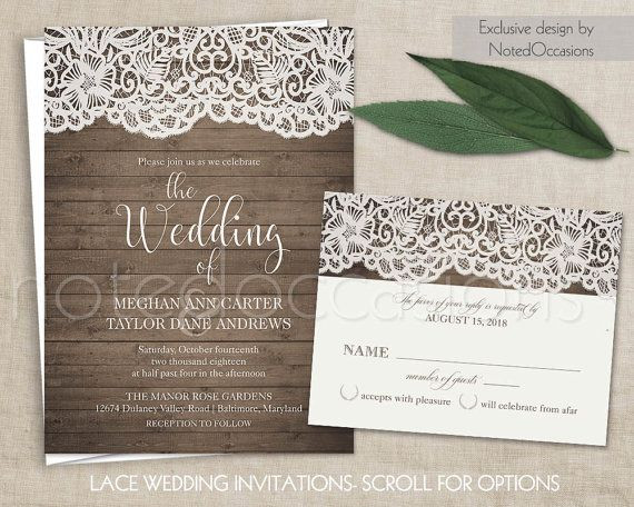 DIY Rustic Wedding Invitations Kits
 DIY Rustic Wedding Invitation Kit Eco Kraft and by