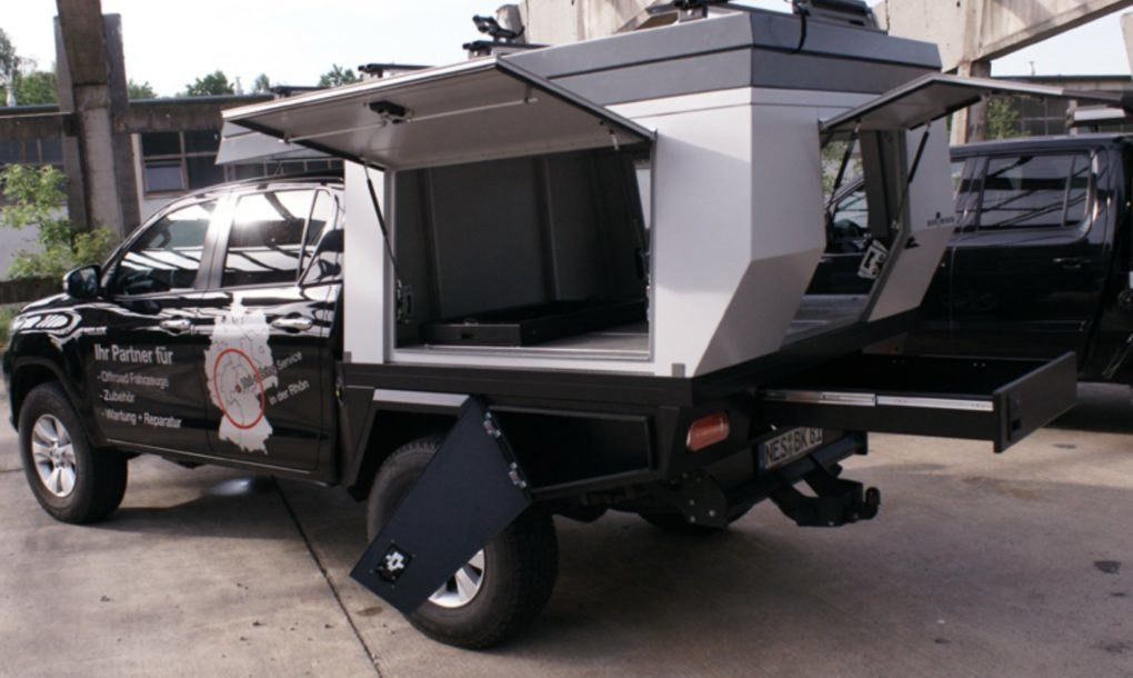 DIY Rv Slide Out Kit
 This pop up camper transforms any truck into a tiny mobile