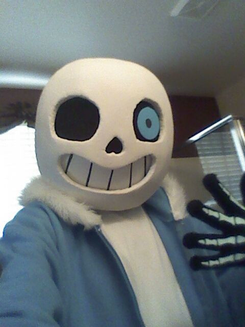 DIY Sans Mask
 MAKE YOUR OWN DIDLY DANG SANS MASK by me