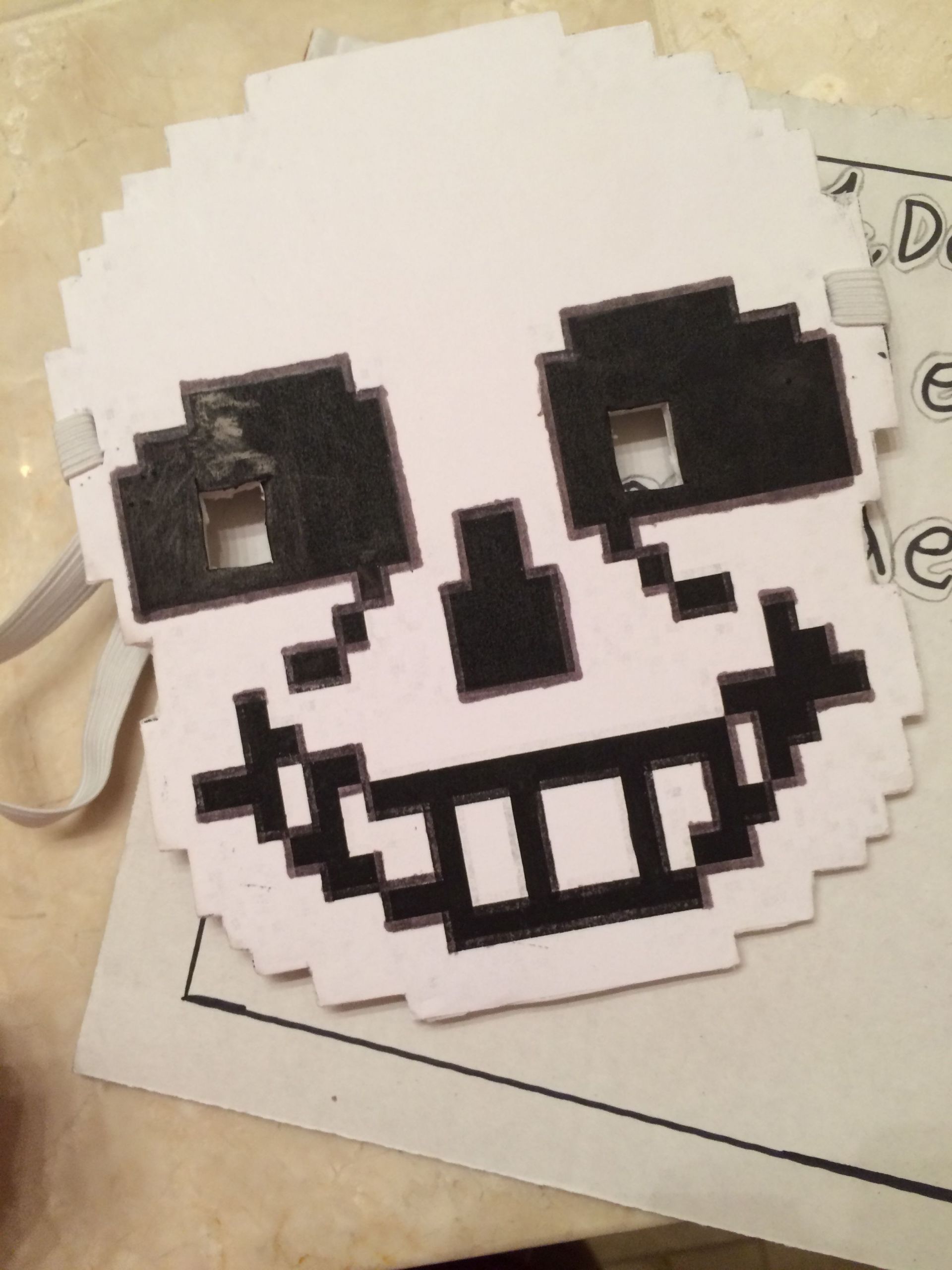 DIY Sans Mask
 Sans mask With images