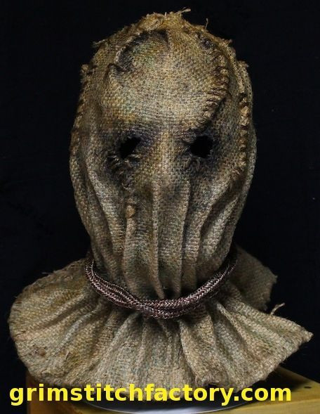 DIY Scarecrow Mask
 sackcloth hood Google Search