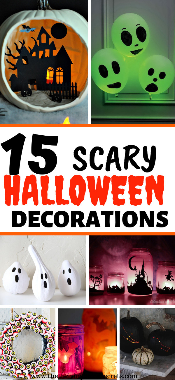Diy Scary Indoor Halloween Decorations
 15 Outdoor and indoor Halloween decorations that are so