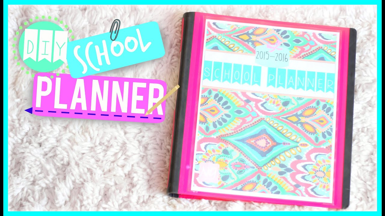 DIY School Planner
 DIY School Planner 2015