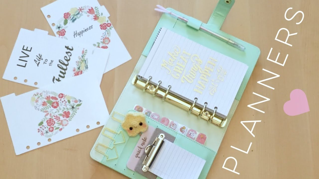 DIY School Planner
 Back to School DIY Planner Decor and Dividers