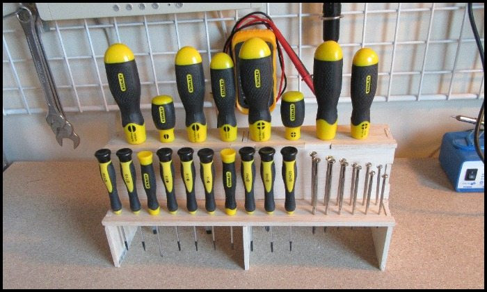 DIY Screwdriver Organizer
 How to build a screwdriver organizer