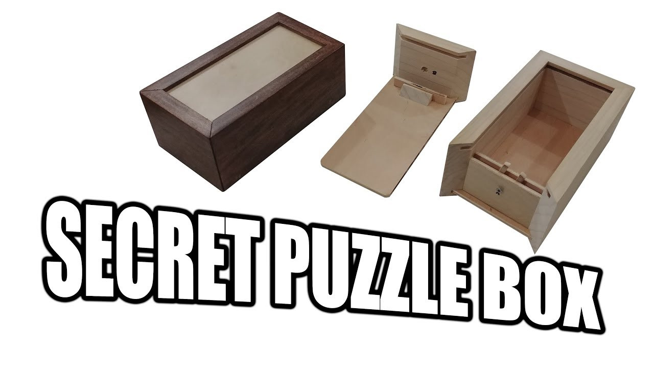 DIY Secret Compartment Box
 How to Build a Secret partment Box Puzzle Box