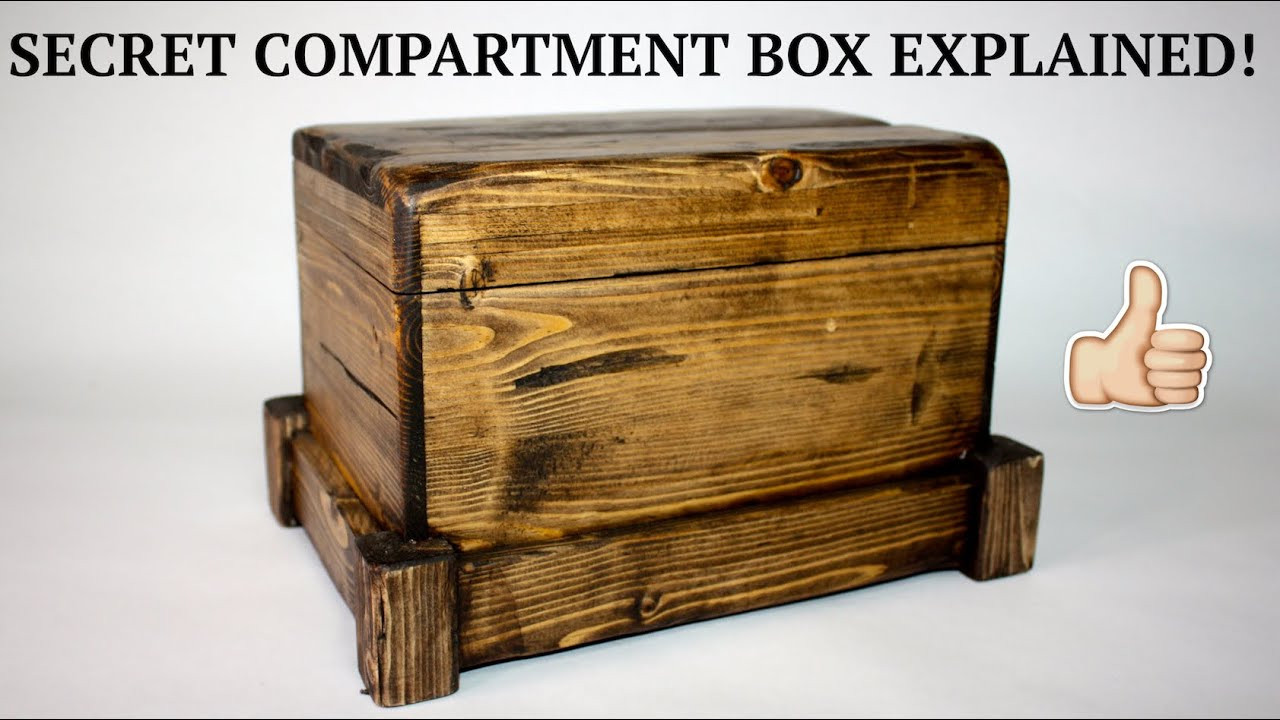 DIY Secret Compartment Box
 How To Secret partment Box II