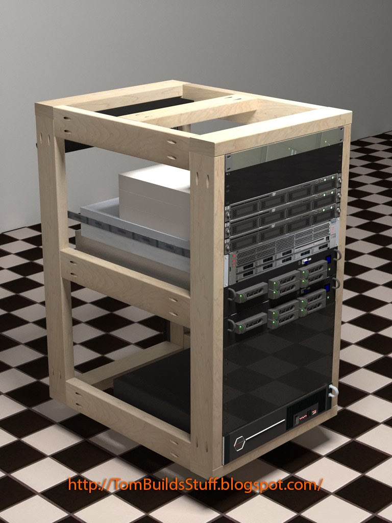 DIY Server Rack Rails
 DIY Server Rack Plans