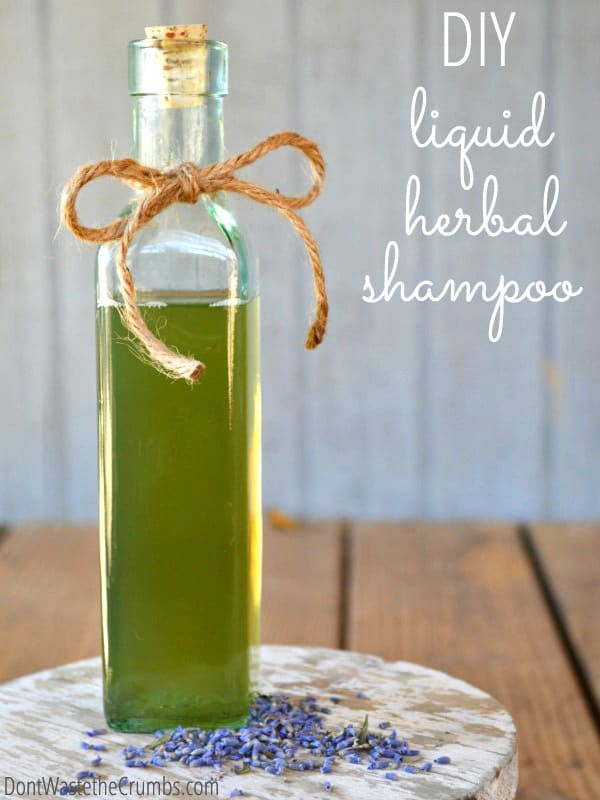 DIY Shampoo For Hair Growth
 Simple DIY for Homemade Liquid Herbal Shampoo