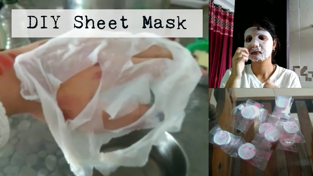 DIY Sheet Mask
 DIY Sheet Mask