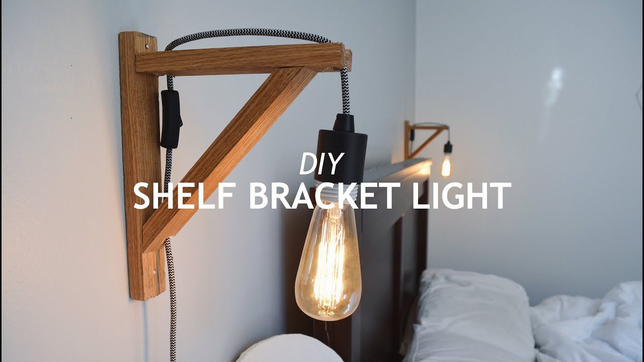 DIY Shelf Bracket
 DIY SHELF BRACKET LIGHT