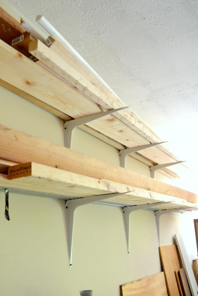 DIY Shelf Brackets
 20 Ways To Trick Out Your Garage or Workshop Addicted 2 DIY