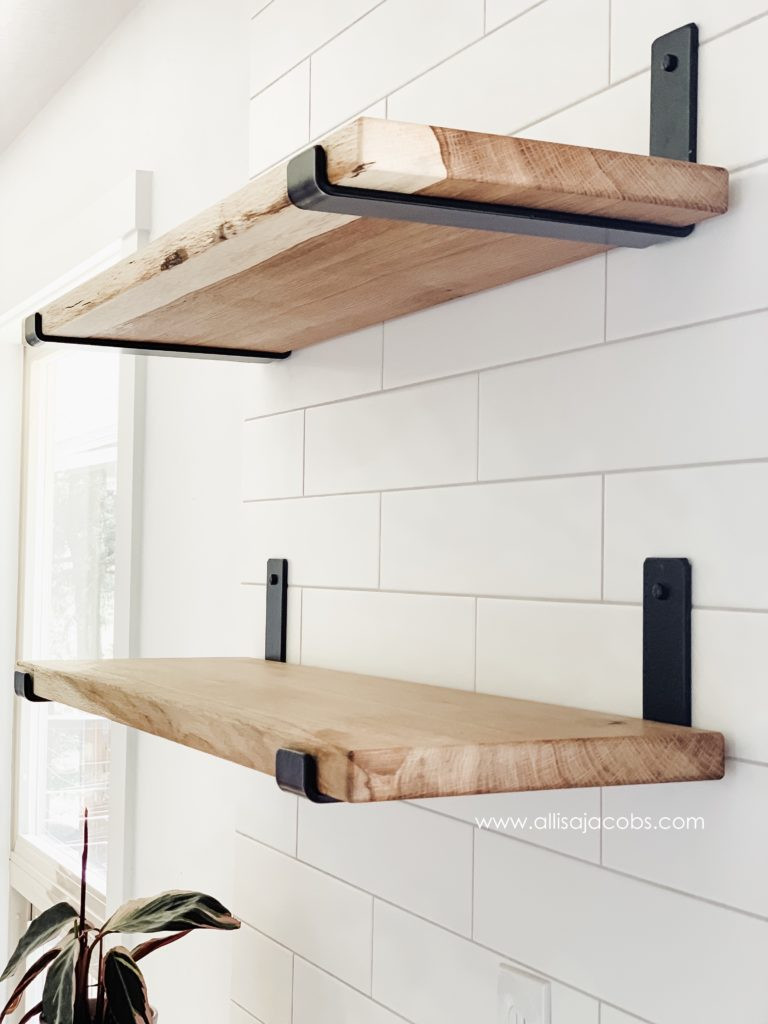 DIY Shelf Brackets
 How to Make Open Shelving A DIY Wood Shelf Tutorial