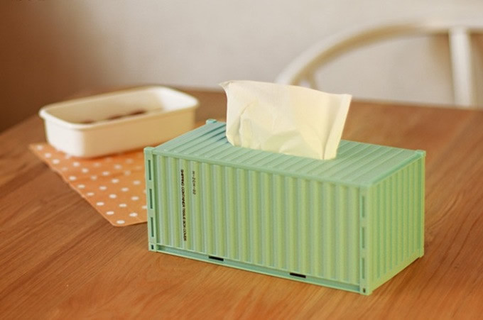 DIY Shipping Boxes
 DIY Shipping Container Style Tissue Box FeelGift