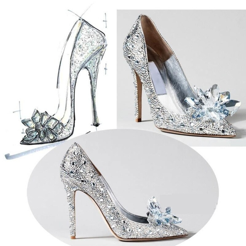 DIY Shoe Decoration
 Shoe Decoration Crystal Rhinestone Luxury Women Clothes