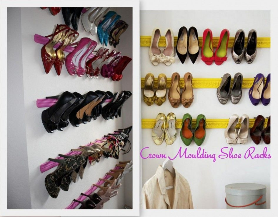 DIY Shoe Organizer For Small Closet
 Ideas Organization Diy Box Storage Rack Shoe Boxes