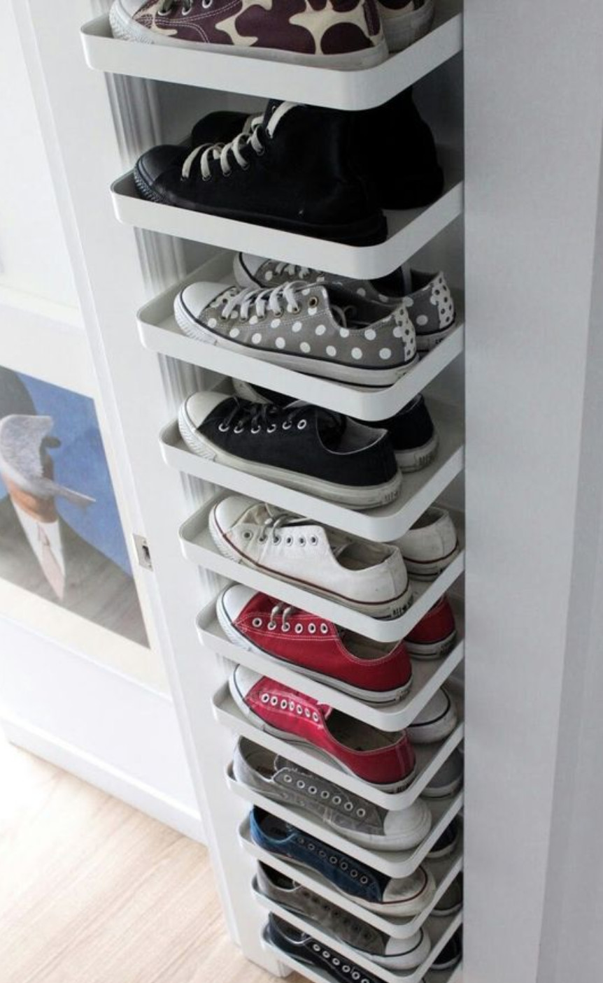 DIY Shoe Organizer For Small Closet
 The Best DIY Inspiration That Will Keep Your Room