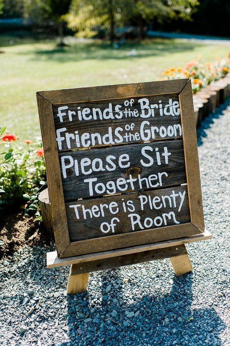 DIY Signs For Wedding
 25 Inspiring Wedding Signs Ideas You Will Love