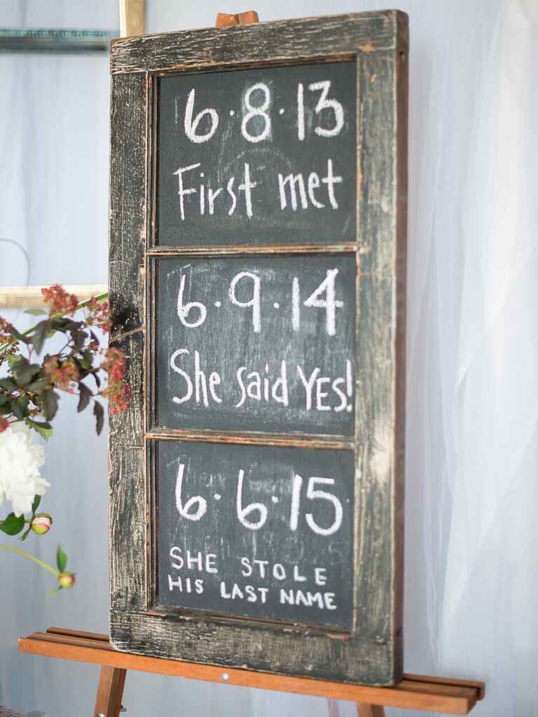 DIY Signs For Wedding
 21 Pretty DIY Wedding Signs