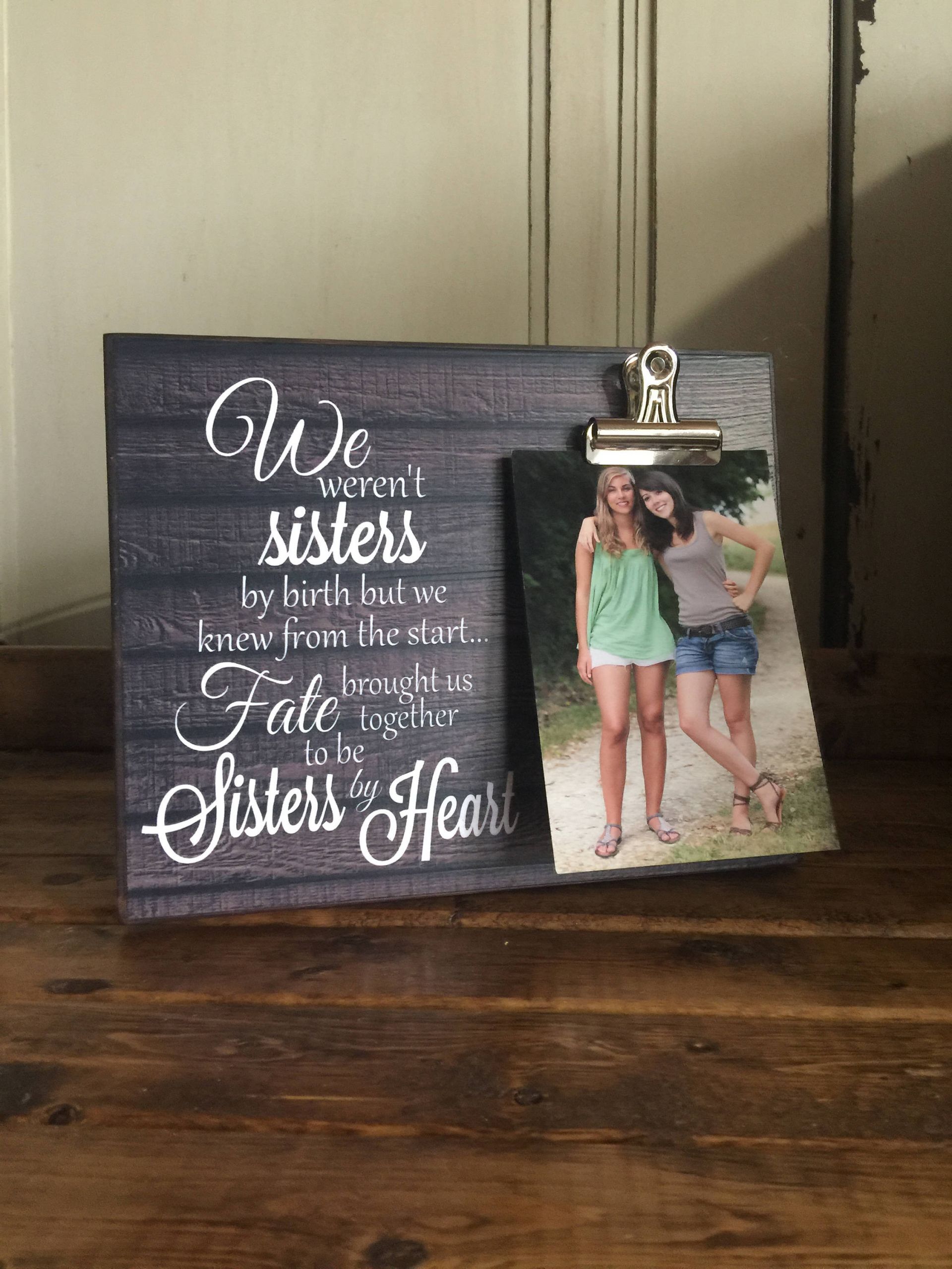 DIY Sister Gifts
 ON SALE Gift For Sister Gift For Best Friend We Weren t