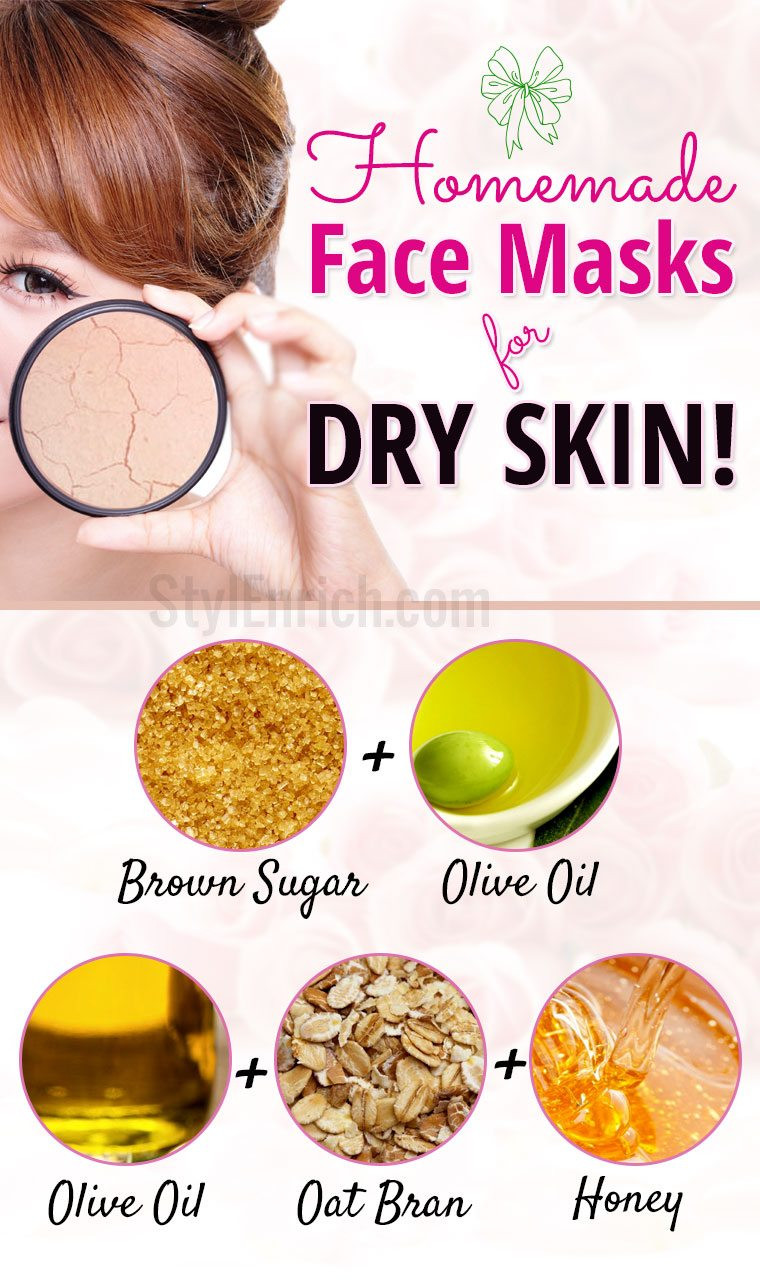 DIY Skin Mask
 Homemade Masks for Dry Skin Dry Skin Care Tips