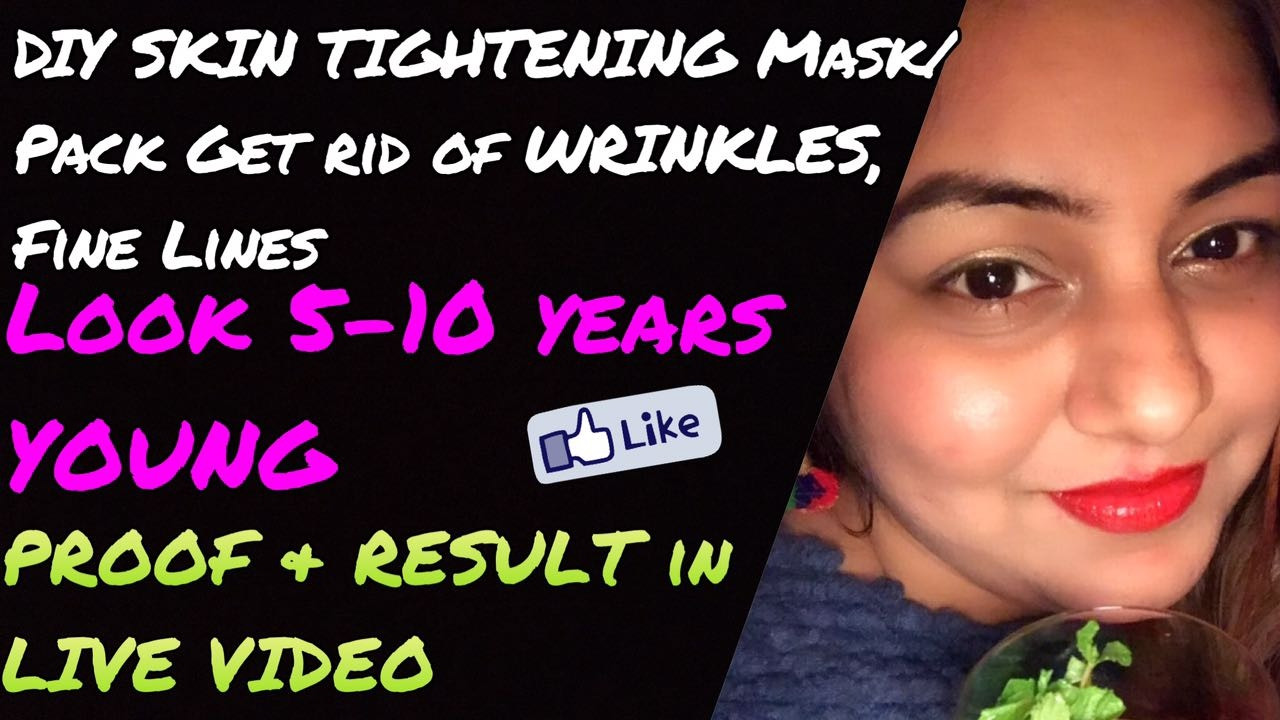 DIY Skin Tightening Mask
 DIY MIRACLE Skin Tightening Mask