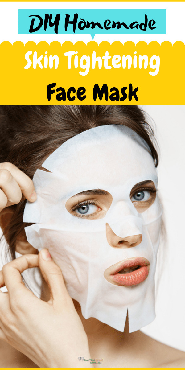 DIY Skin Tightening Mask
 DIY Homemade Skin Tightening Face Mask Natural Home Reme s