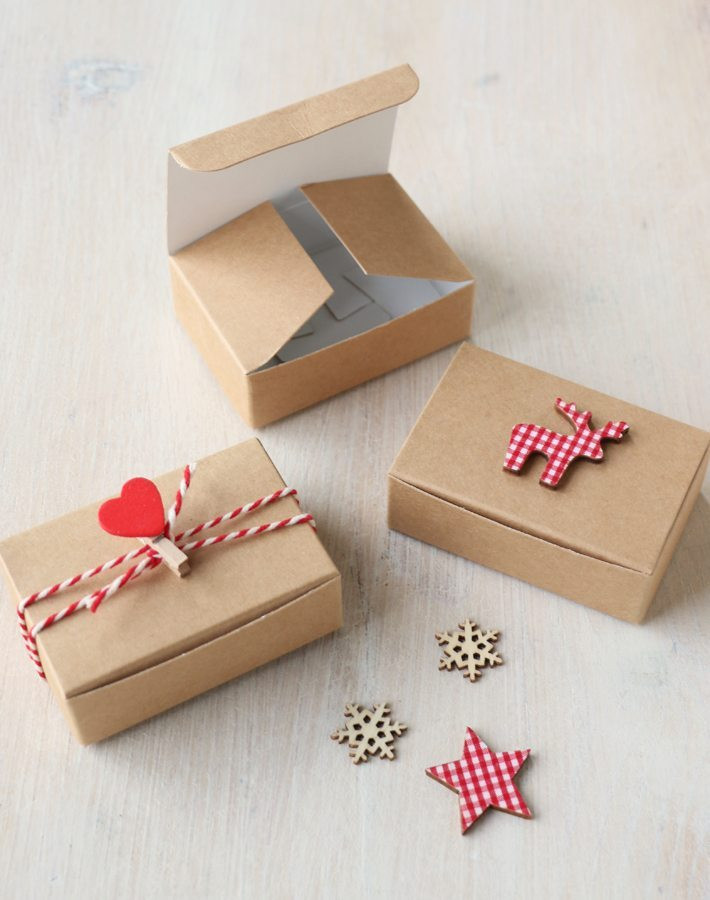 DIY Small Box
 Mini Christmas Box