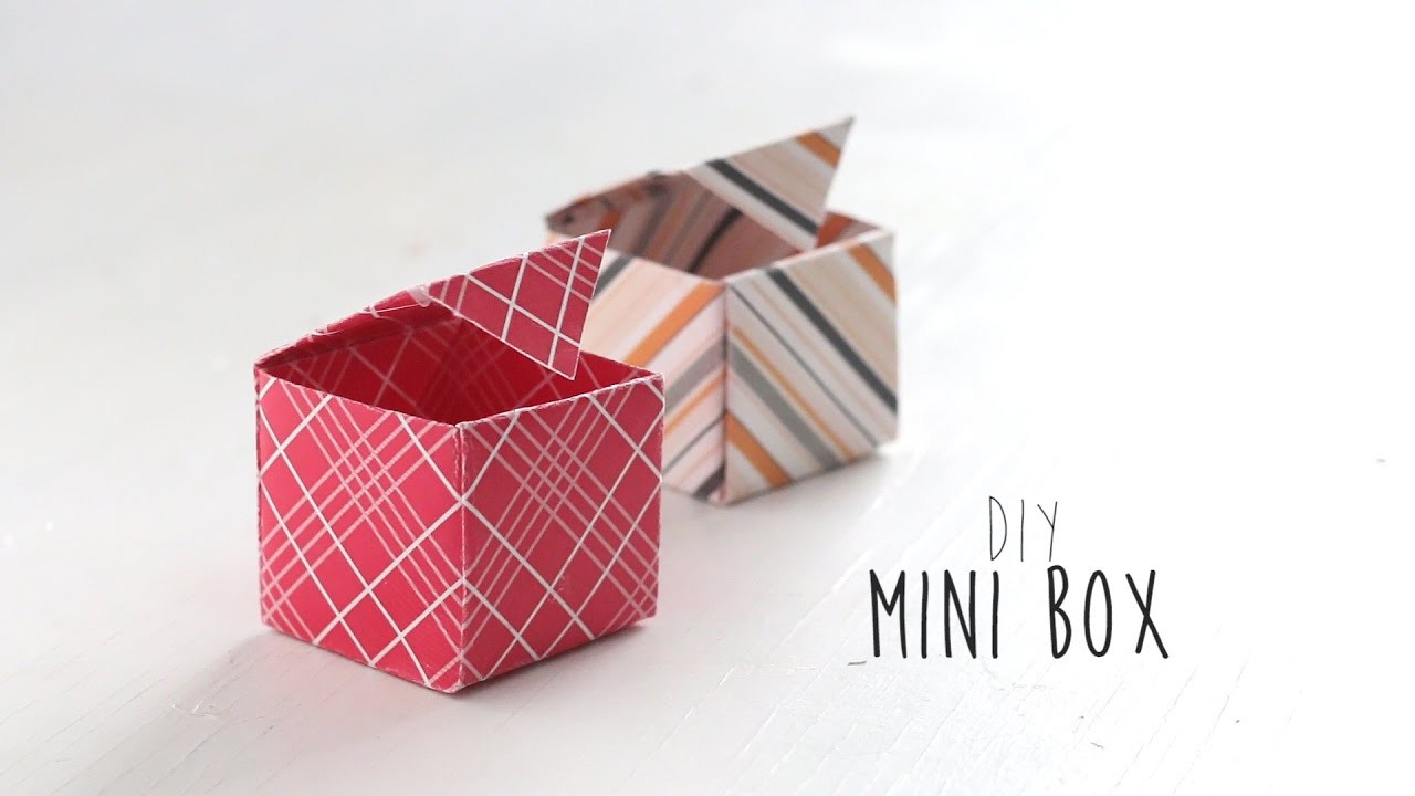 DIY Small Box
 DIY Mini box
