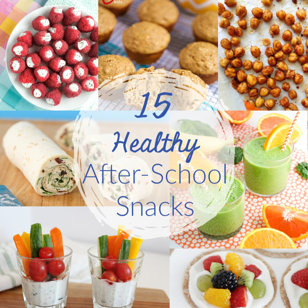 DIY Snacks For Kids
 15 Healthy After School Snacks
