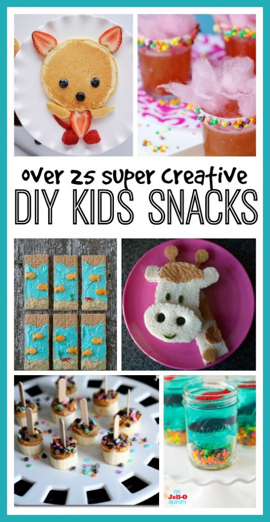 DIY Snacks For Kids
 Cute DIY Kid s Snacks Sugar Bee Crafts