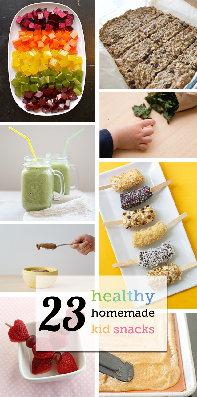 DIY Snacks For Kids
 Healthy Homemade Snacks for Kids – From smoothies to kale