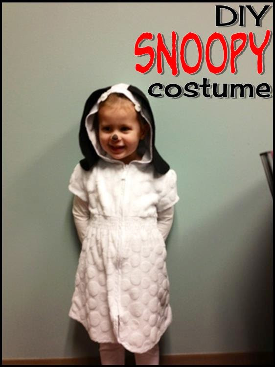DIY Snoopy Costume
 Life in Random Bits DIY Snoopy costume