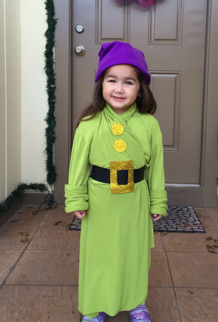 DIY Snow White Costume Toddler
 DIY Dopey Costume