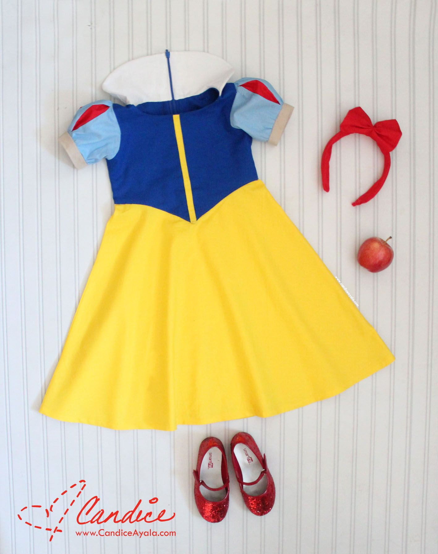 DIY Snow White Costume Toddler
 Snow White Dress DIY
