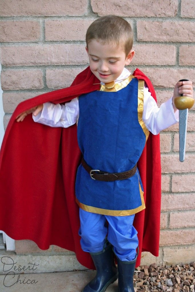DIY Snow White Costume Toddler
 Easy DIY Snow White Prince Costume
