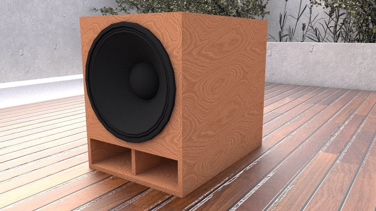 DIY Speaker Box Design
 EASY TO DIY 18 Inch Subwoofer BOX Plan 35Hz Tuned