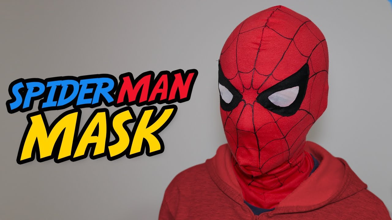DIY Spiderman Mask
 SPIDER MAN HOME ING MASK [TUTORIAL]