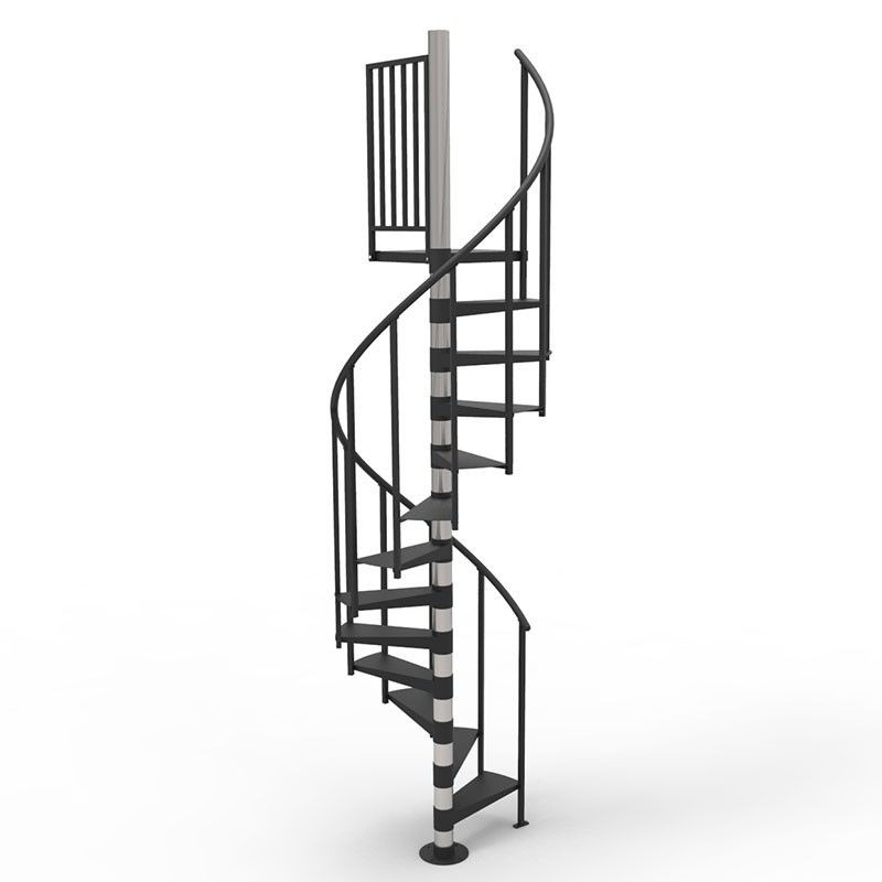 DIY Spiral Staircase Kits
 Primed Non Code 7ft 1in 7ft 11in high 3ft 6in Diameter