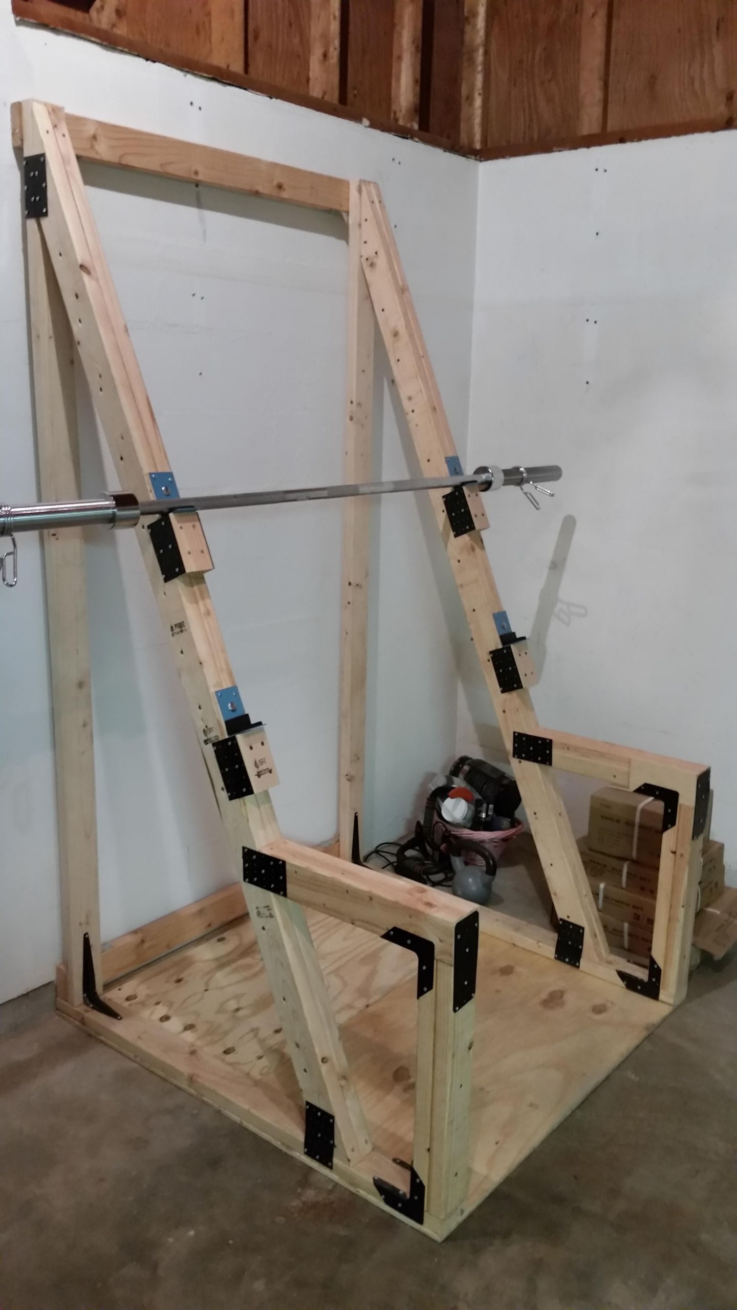 DIY Squat Rack
 DIY Squat Rack Garage ideas
