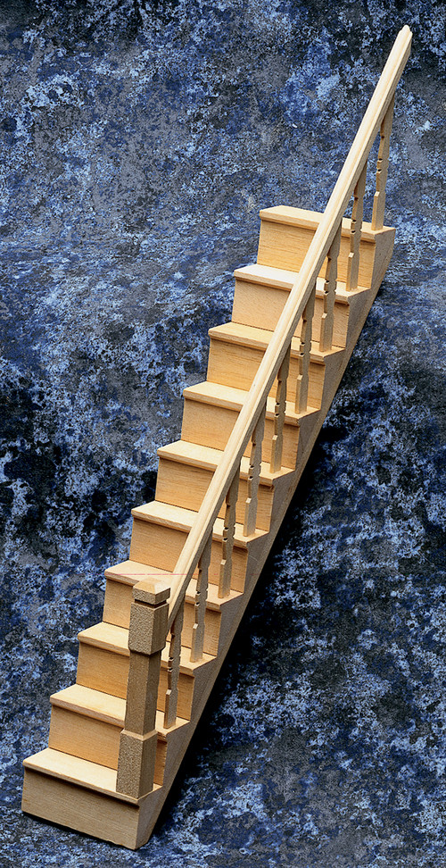 DIY Staircase Kits
 Dolls House Builders Timber DIY Miniature Simple Stair
