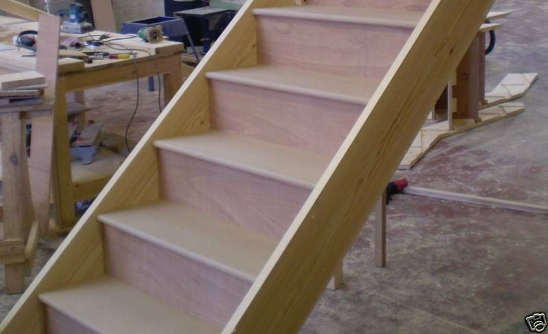 DIY Staircase Kits
 Kit form straight staircase