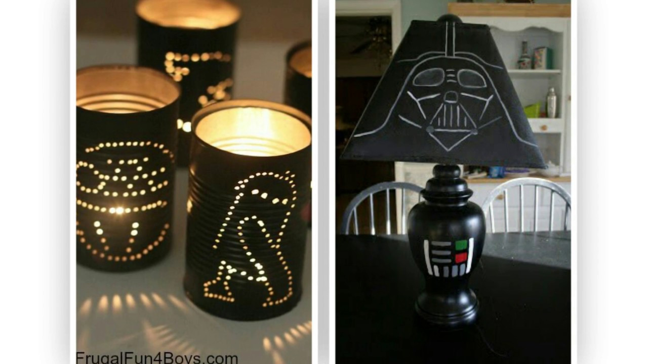 DIY Star Wars Decorations
 Easy DIY Star Wars Craft Ideas