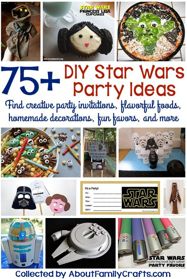 DIY Star Wars Decorations
 75 DIY Star Wars Party Ideas – About Family Crafts