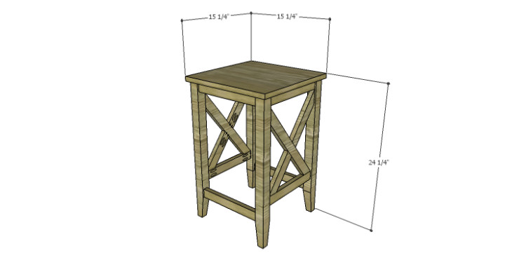 DIY Stool Plans
 A Bar Stool Plan Suitable for All Skill Levels